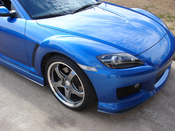 photo 1 Mazda RX-8 custom wheels Rays Games 99B 19x8.5, ET , tire size X R19. 19x9.5 ET