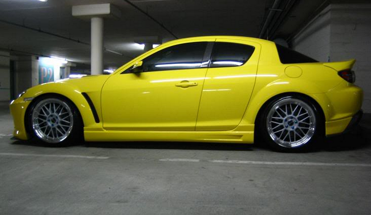 photo 2 Mazda RX-8 custom wheels LUFF 19x8.5, ET +38, tire size X R19. x ET