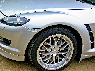 photo 4 Mazda RX-8 custom wheels RPM  R505  18x8.0, ET , tire size 225/45 R18. 18x9.0 ET 245/35 R18