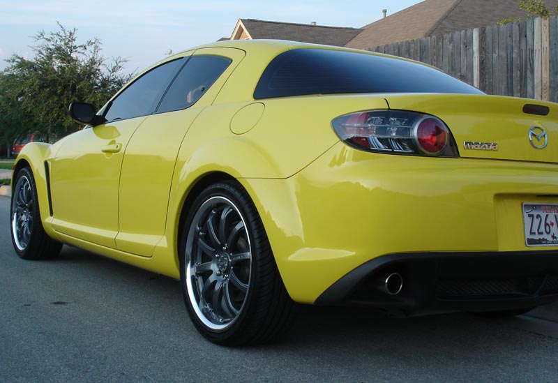 photo 2 Mazda RX-8 custom wheels Ray G-Games 77S 19x, ET , tire size X R19. x ET