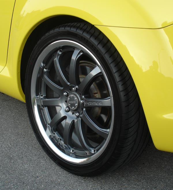 photo 3 Mazda RX-8 custom wheels Ray G-Games 77S 19x, ET , tire size X R19. x ET
