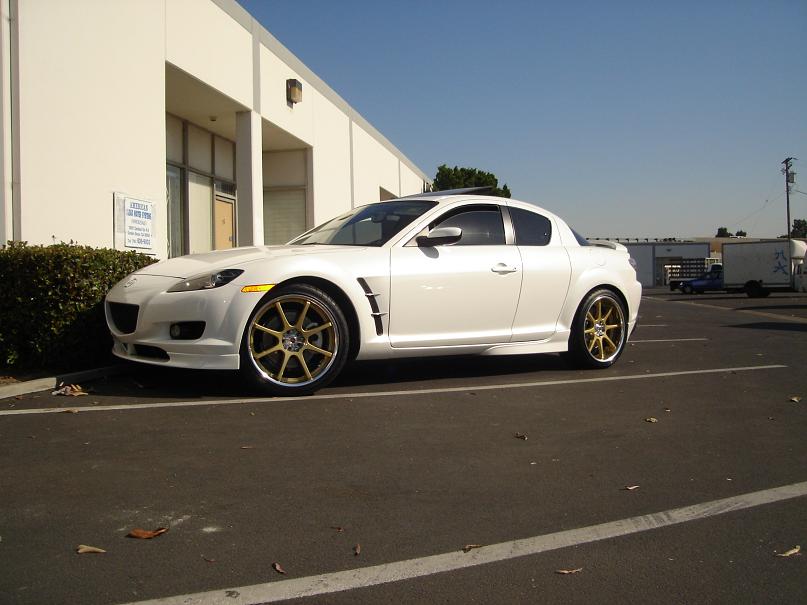 photo 1 Mazda RX-8 custom wheels RH  J8 pro 19x8.5, ET , tire size X R19. 19x10.0 ET 