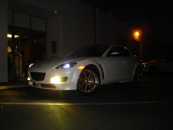 photo 2 Mazda RX-8 custom wheels RH  J8 pro 19x8.5, ET , tire size X R19. 19x10.0 ET 