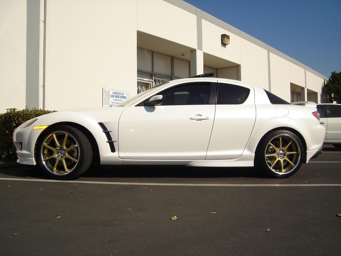 photo 3 Mazda RX-8 custom wheels RH  J8 pro 19x8.5, ET , tire size X R19. 19x10.0 ET 