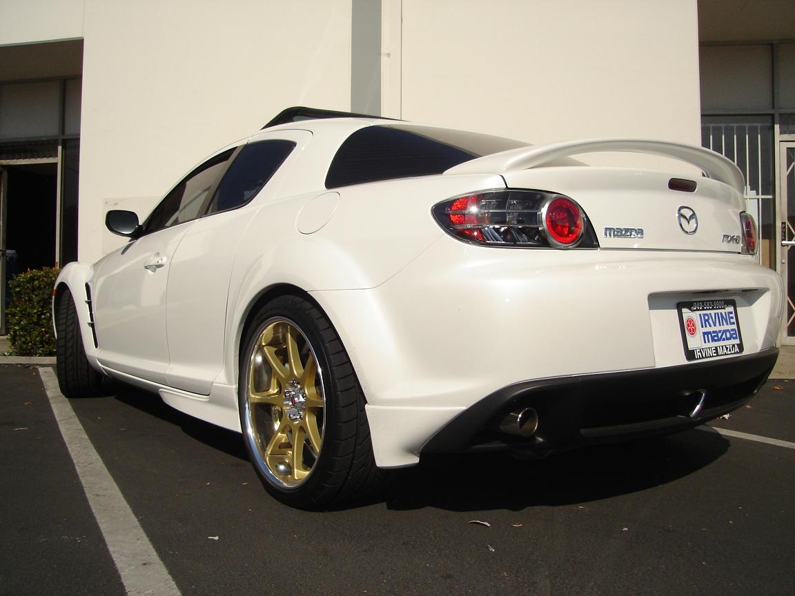 photo 4 Mazda RX-8 custom wheels RH  J8 pro 19x8.5, ET , tire size X R19. 19x10.0 ET 