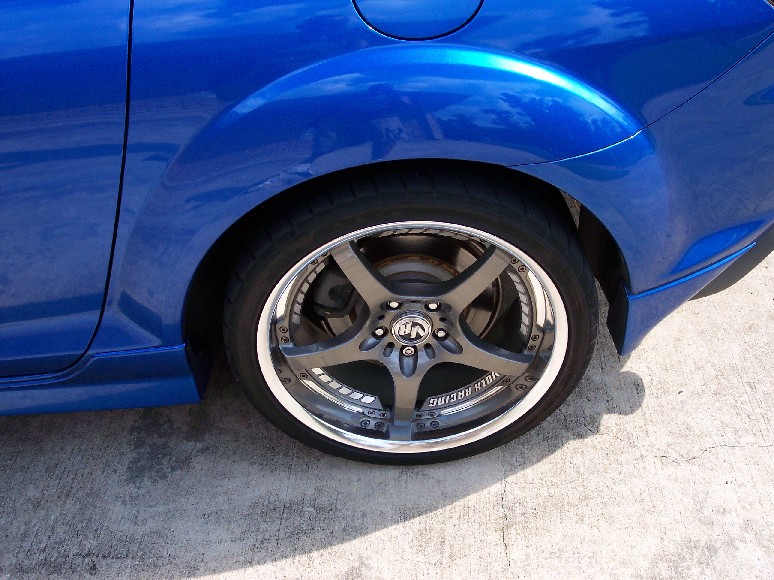 photo 1 Mazda RX-8 custom wheels Volk Sf  19x8.5, ET , tire size X R19. 19x10.0 ET