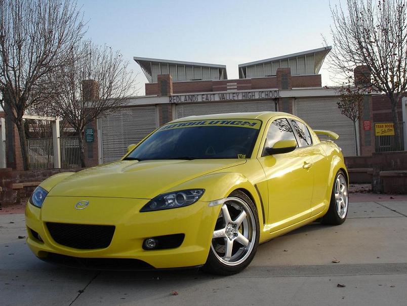 photo 3 Mazda RX-8 custom wheels Axis  Hiro 18x8.5, ET , tire size X R18. x ET 