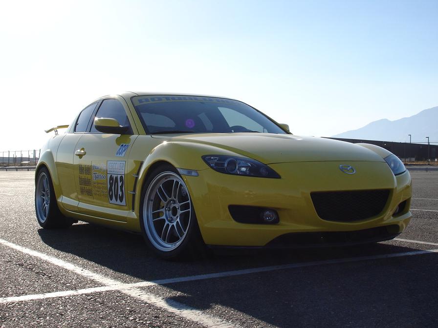 photo 1 Mazda RX-8 custom wheels Enkei  RPF1 18x9.5, ET , tire size 285/30 R18. x ET