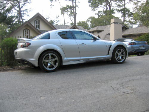 photo 2 Mazda RX-8 custom wheels Gram Lights T57-RC 18x, ET , tire size 245/35 R18. x ET 