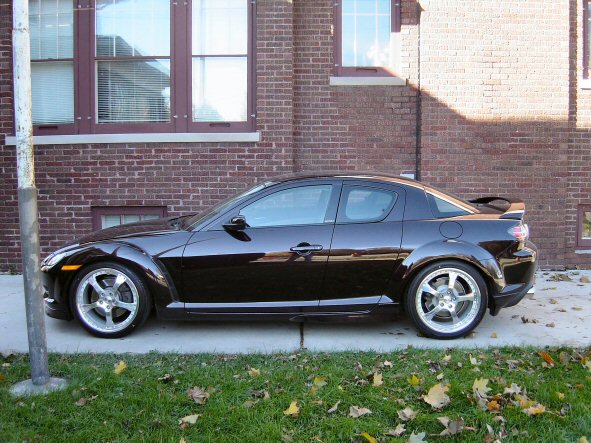 photo 1 Mazda RX-8 custom wheels   19x8.5, ET , tire size X R19. 19x9.5 ET 