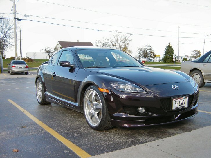 photo 5 Mazda RX-8 custom wheels   19x8.5, ET , tire size X R19. 19x9.5 ET 