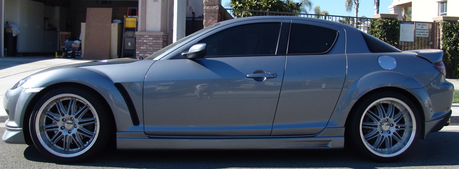 photo 2 Mazda RX-8 custom wheels Ruff Racing 277  19x, ET , tire size X R19. x ET 