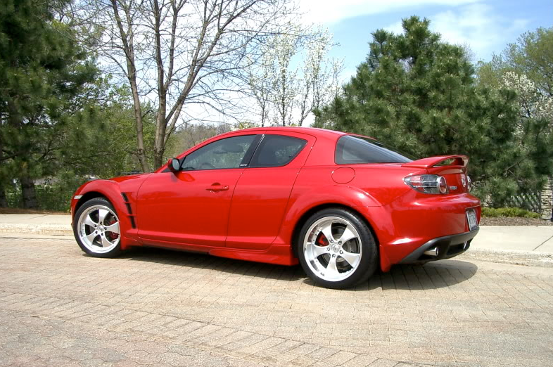 photo 4 Mazda RX-8 custom wheels AZA  Z-08 18x8.5, ET , tire size 235/40 R18. 18x9.5 ET 265/35 R18