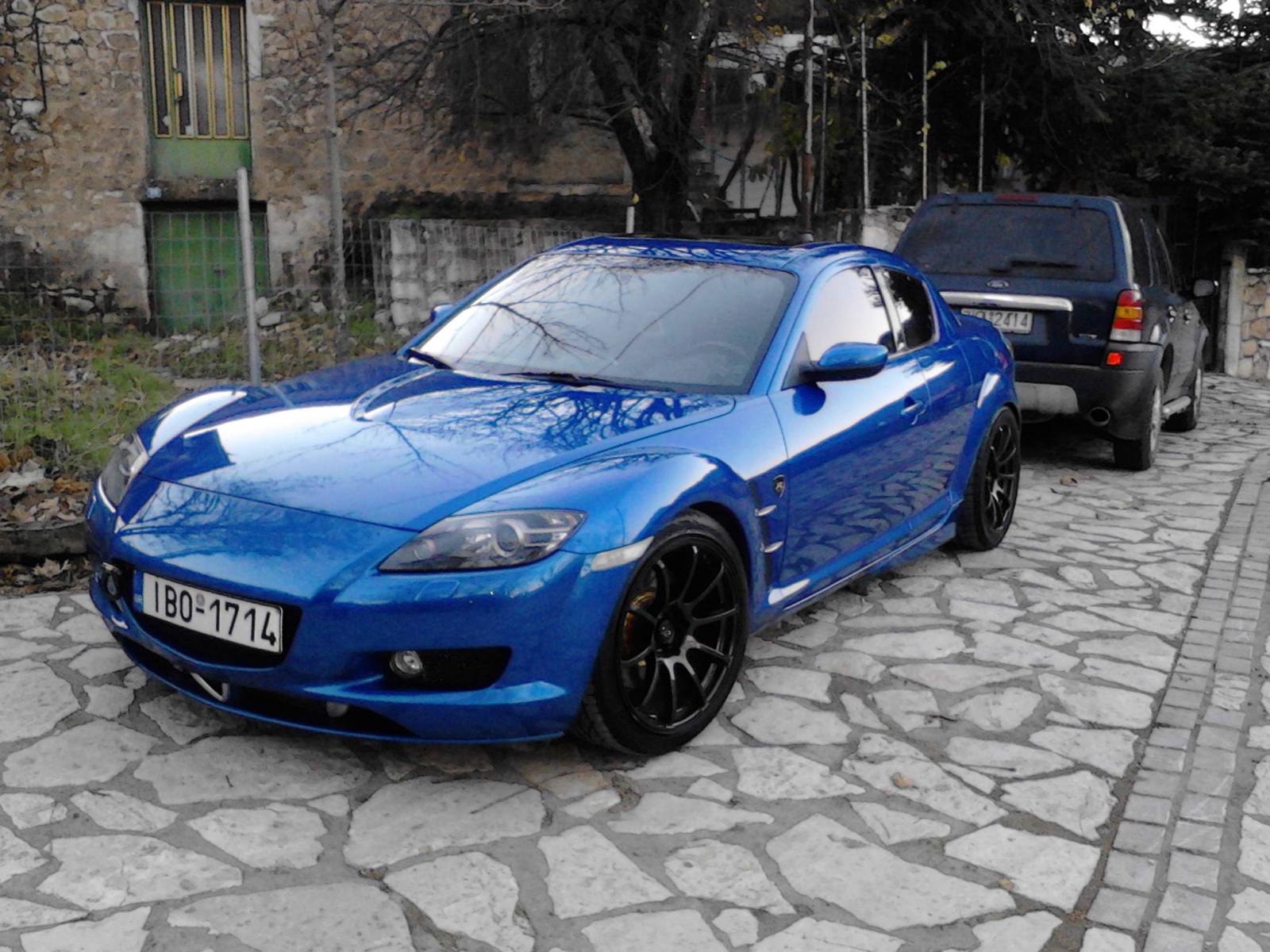 photo 1 Mazda RX-8 custom wheels Rota Force Drift 18x9.0, ET +27, tire size 235/40 R18. x ET 265/35 R
