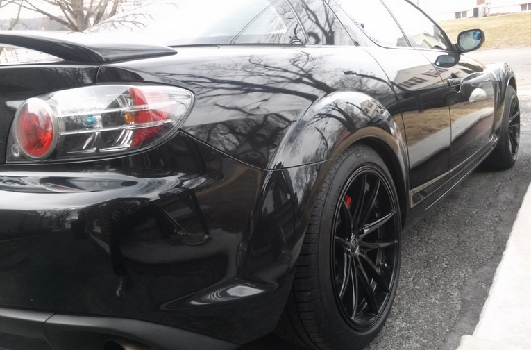 photo 2 Mazda RX-8 custom wheels Konig Oversteer  18x9.0, ET +35, tire size X R18. x ET