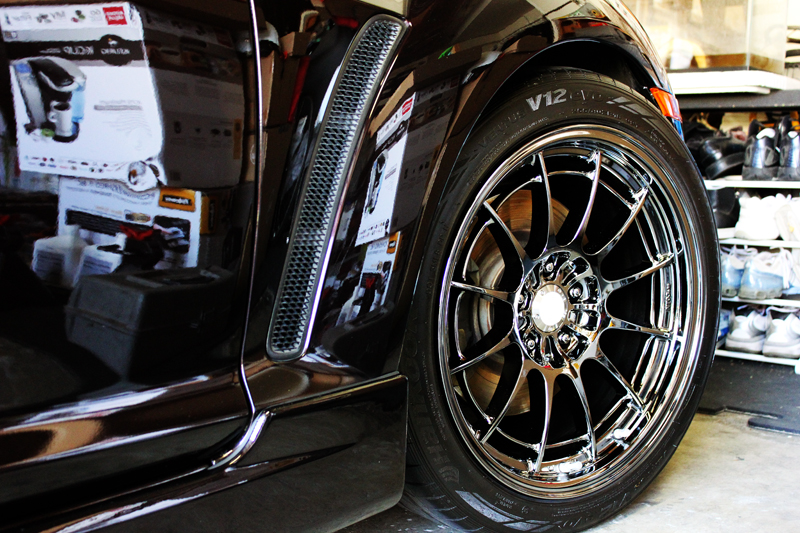 photo 1 Mazda RX-8 custom wheels Enkei NT03+M 18x9.5, ET +27, tire size 255/40 R18. x ET