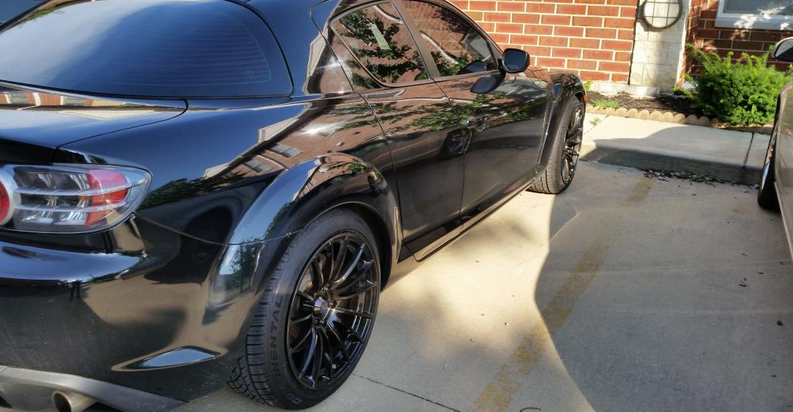 photo 2 Mazda RX-8 custom wheels Weds SA15R  18x9.5, ET +38, tire size 245/40 R18. x ET