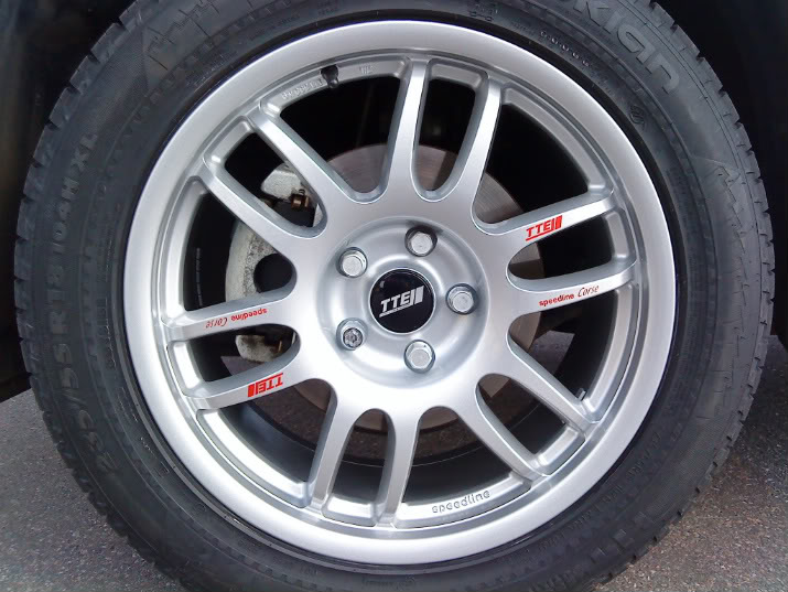 photo 1 Toyota RAV4 custom wheels TTE Speedline corse 18x8.0, ET , tire size 235/55 R18. x ET 
