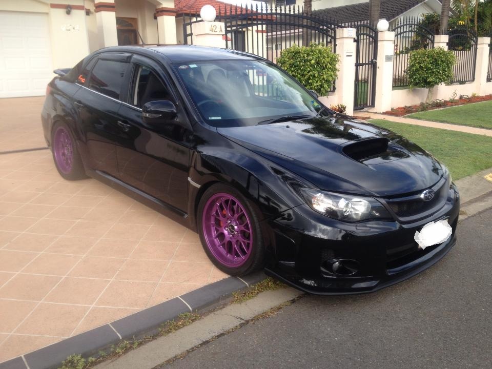 photo 3 Subaru Impreza WRX custom wheels KOYA BS TEK 18x9.0, ET +35, tire size 275/35 R18. x ET