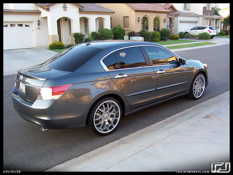 photo 4 Honda Accord custom wheels RonJon  Legend Type II 20x8.5, ET +52, tire size 245/35 R20. x ET
