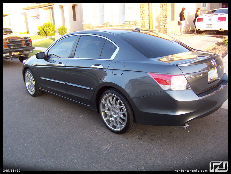 photo 3 Honda Accord custom wheels RonJon  Legend Type II 20x8.5, ET +52, tire size 245/35 R20. x ET