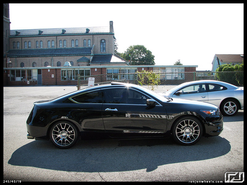 photo 3 Honda Accord custom wheels RonJon  Legend  19x8.0, ET +48, tire size 245/40 R19. x ET 