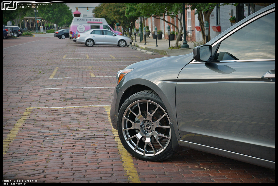 photo 1 Honda Accord custom wheels RonJon  Legacy 7 19x, ET , tire size X R19. x ET