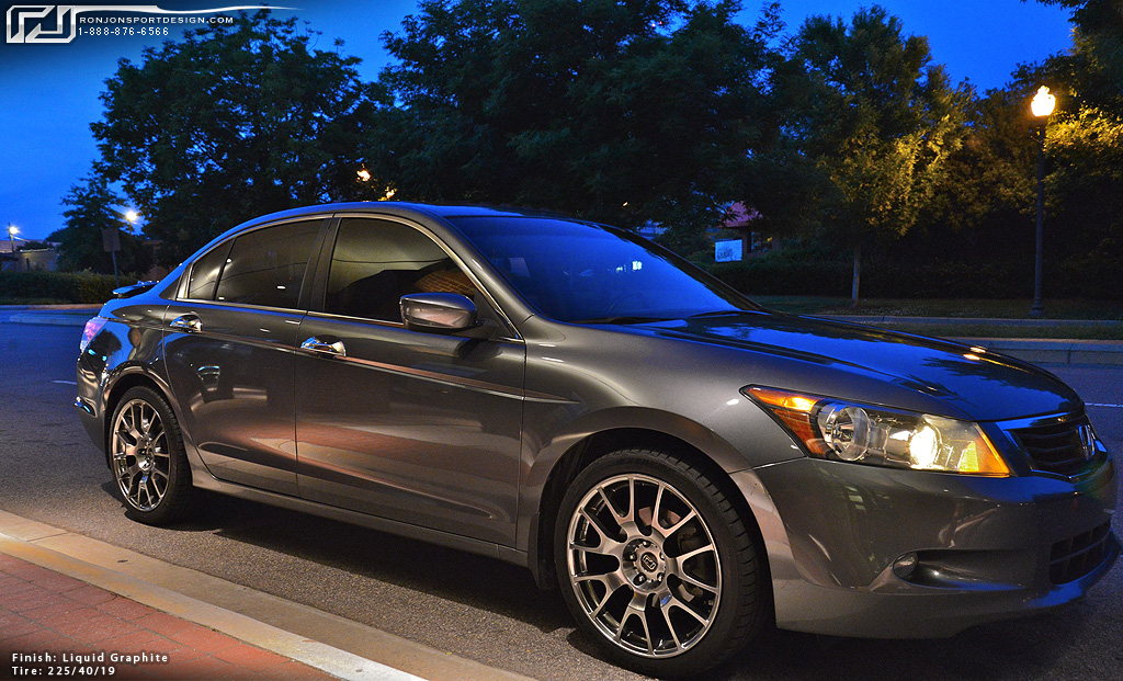 photo 6 Honda Accord custom wheels RonJon  Legacy 7 19x, ET , tire size X R19. x ET