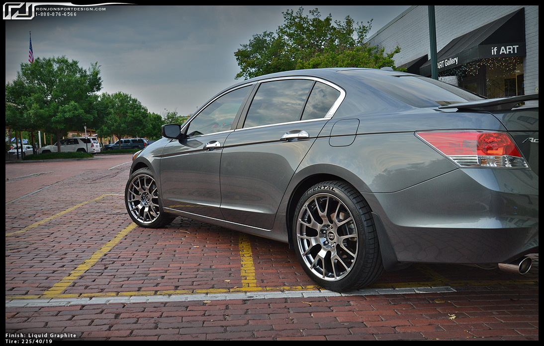 photo 8 Honda Accord custom wheels RonJon  Legacy 7 19x, ET , tire size X R19. x ET