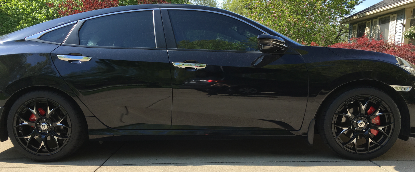 photo 2 Honda Civic custom wheels Motegi  MR126 18x8.0, ET , tire size 235/40 R18. x ET