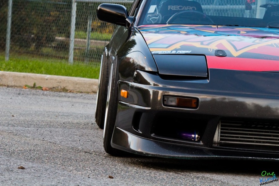 photo 2 Nissan S13 custom wheels Work Equip 17x9.0, ET 0, tire size 205/45 R17. 17x10.0 ET-14 225/45 R17