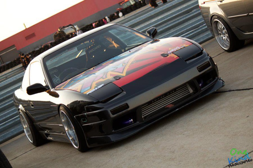 photo 3 Nissan S13 custom wheels Work Equip 17x9.0, ET 0, tire size 205/45 R17. 17x10.0 ET-14 225/45 R17