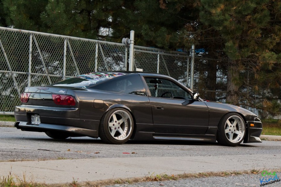 photo 4 Nissan S13 custom wheels Work Equip 17x9.0, ET 0, tire size 205/45 R17. 17x10.0 ET-14 225/45 R17