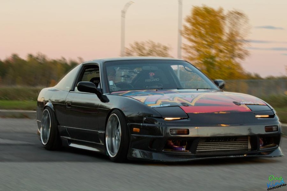 photo 5 Nissan S13 custom wheels Work Equip 17x9.0, ET 0, tire size 205/45 R17. 17x10.0 ET-14 225/45 R17