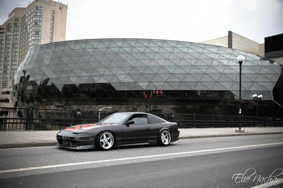 photo 10 Nissan S13 custom wheels Work Equip 17x9.0, ET 0, tire size 205/45 R17. 17x10.0 ET-14 225/45 R17