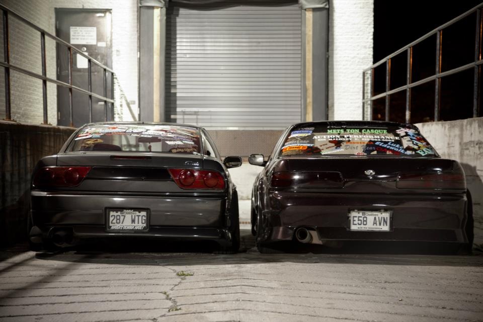 photo 12 Nissan S13 custom wheels Work Equip 17x9.0, ET 0, tire size 205/45 R17. 17x10.0 ET-14 225/45 R17