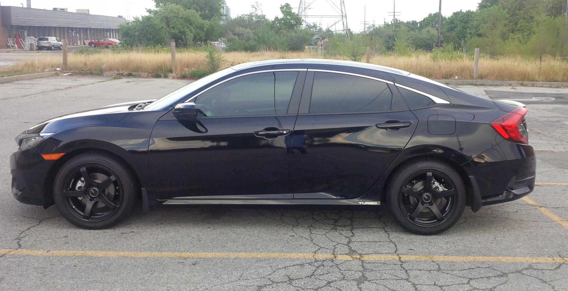 photo 1 Honda Civic custom wheels Enkei KOJIN  17x, ET , tire size X R17. x ET 