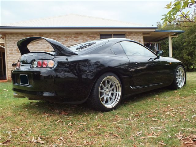 photo 1 Toyota Supra custom wheels SSR SP3 18x9.0, ET +41, tire size 235/40 R18. 18x10.5 ET+43 275/35 R18