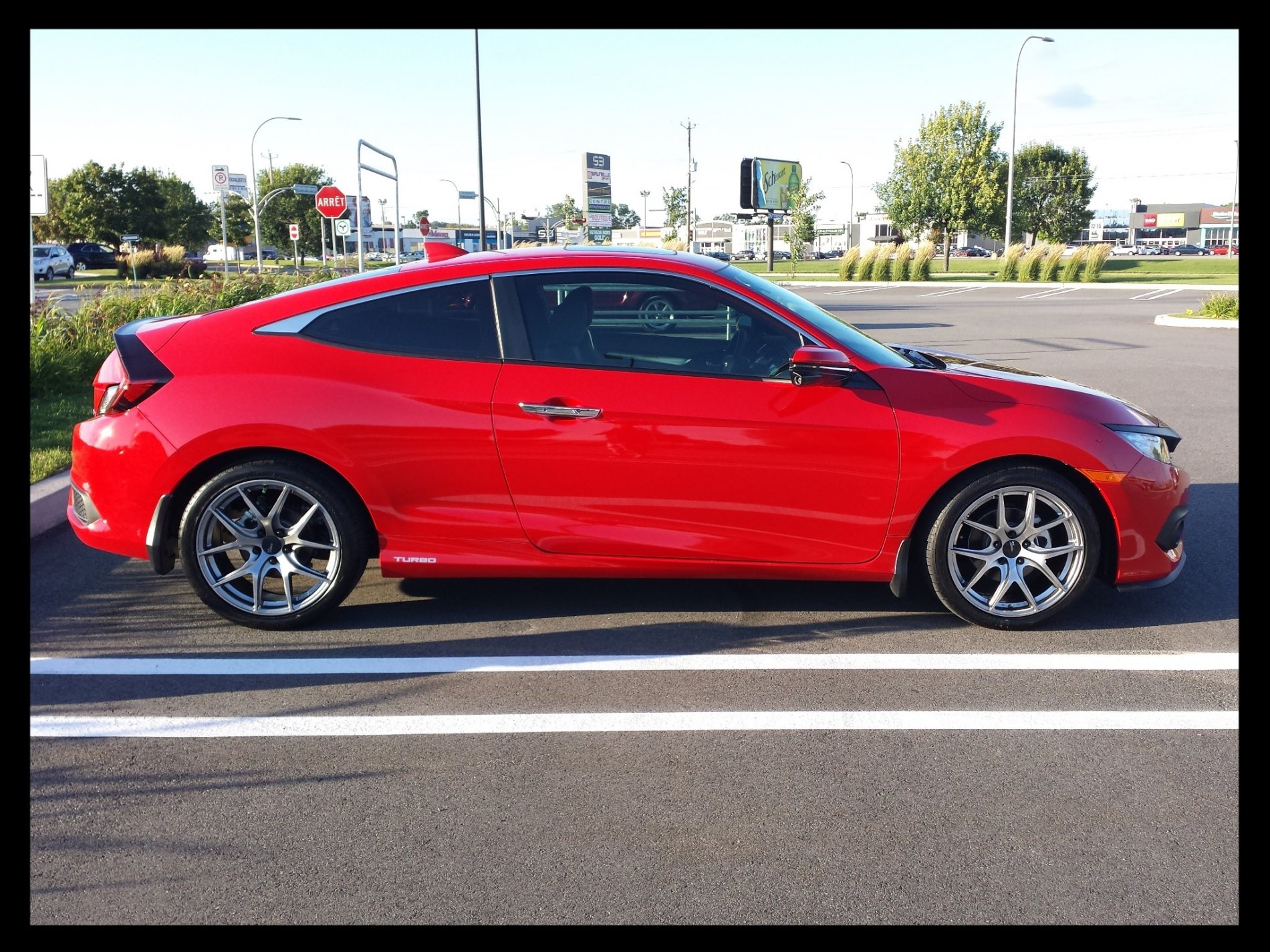 photo 1 Honda Civic custom wheels FAST  FC04  18x8.0, ET +40, tire size 235/40 R18. x ET