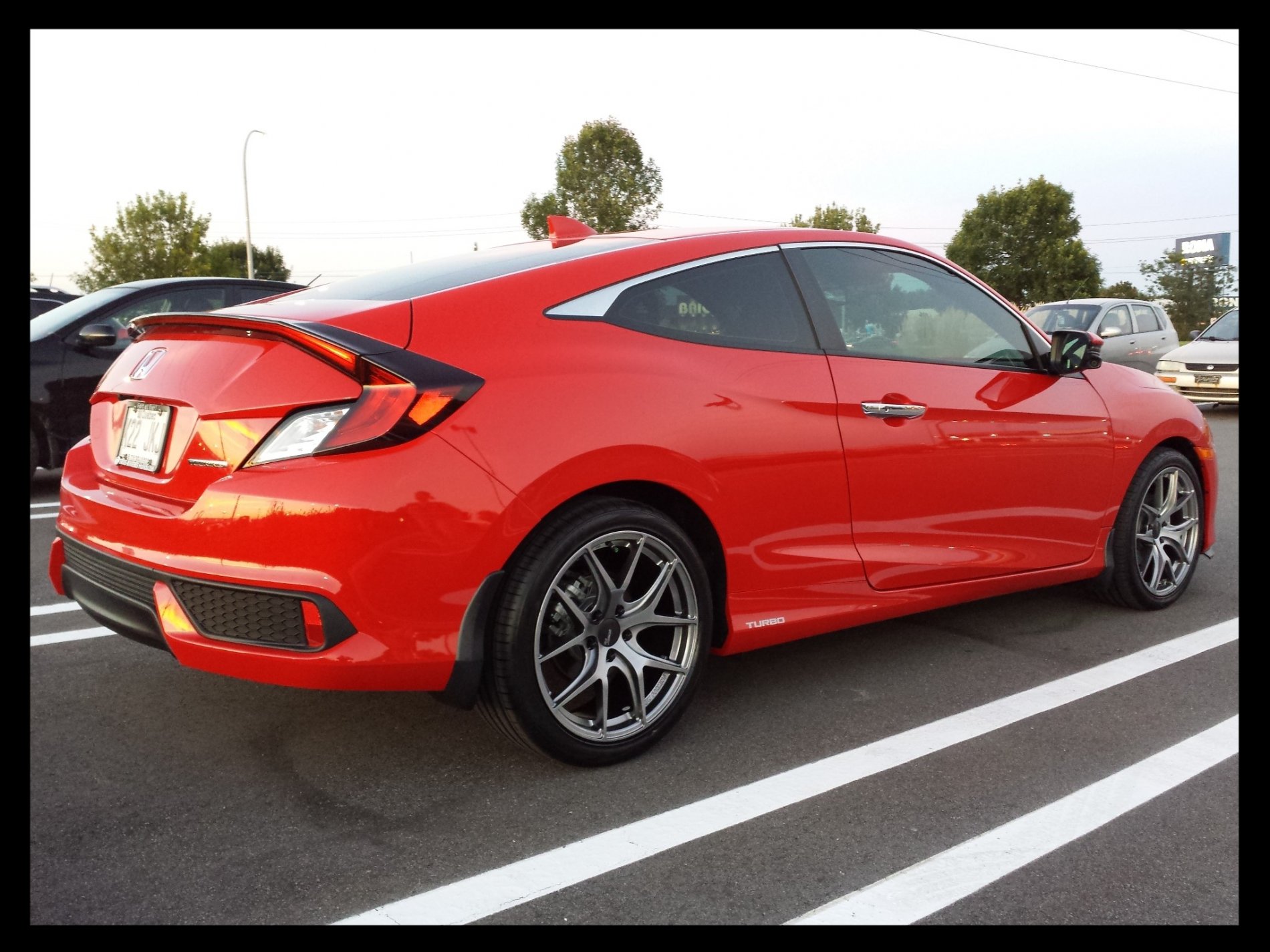 photo 2 Honda Civic custom wheels FAST  FC04  18x8.0, ET +40, tire size 235/40 R18. x ET