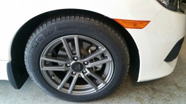 photo 2 Honda Civic custom wheels Titanium Monte Titano MT3 Sopra MT 16x7.5, ET , tire size X R16. x ET