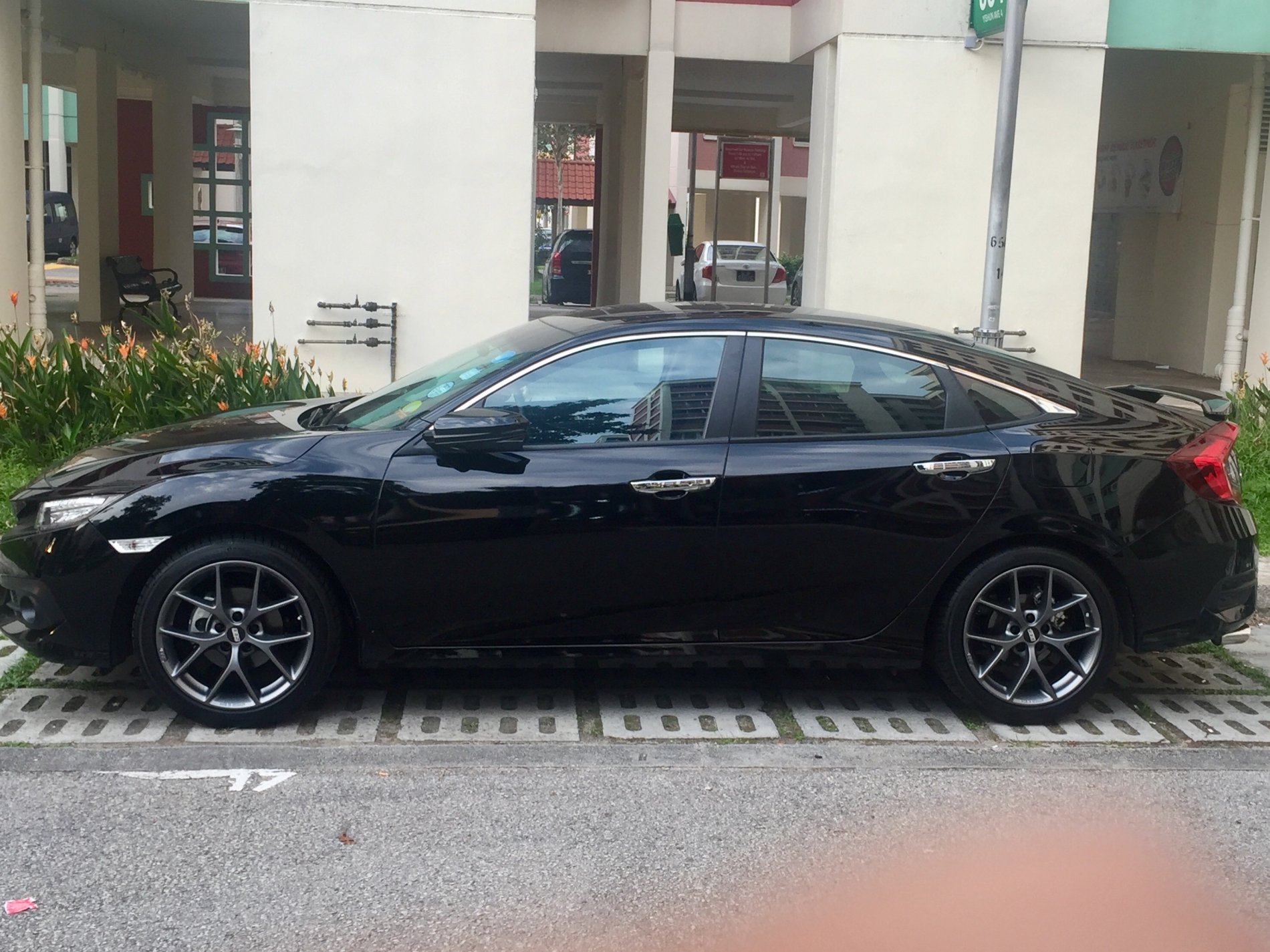 photo 1 Honda Civic custom wheels BBS  SR  18x, ET , tire size X R18. x ET