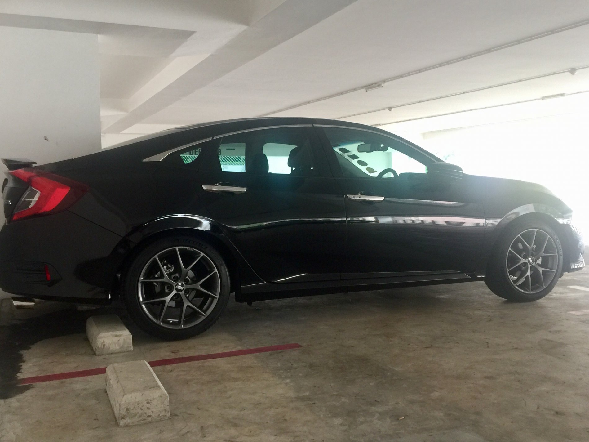 photo 4 Honda Civic custom wheels BBS  SR  18x, ET , tire size X R18. x ET