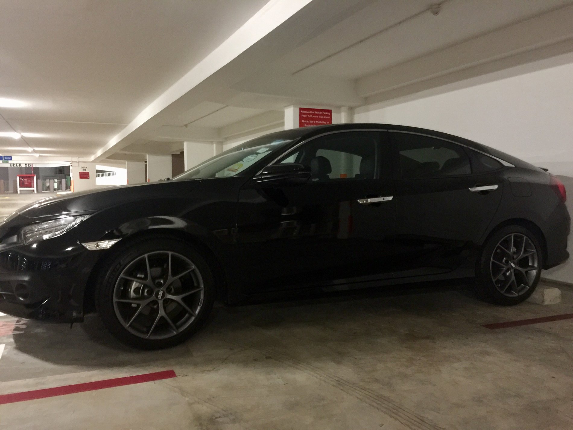 photo 5 Honda Civic custom wheels BBS  SR  18x, ET , tire size X R18. x ET