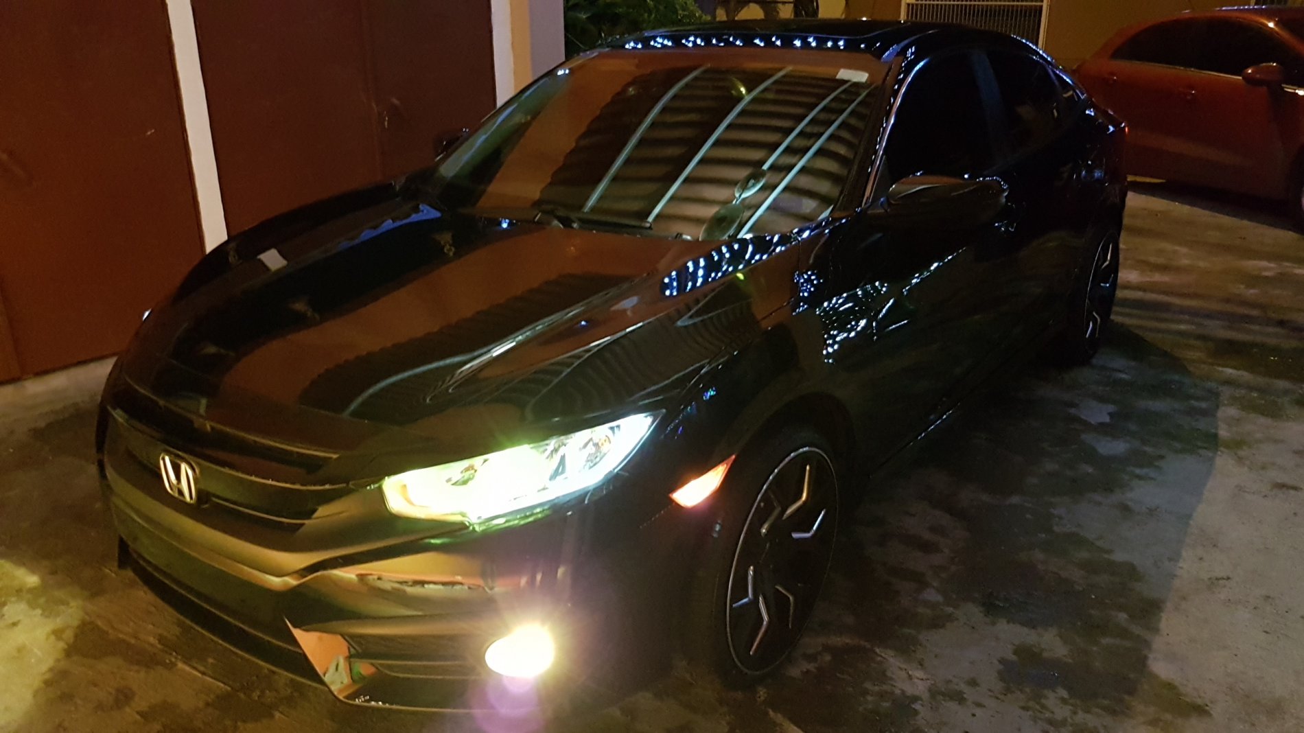 photo 1 Honda Civic custom wheels Gianelle  Puerto  19x9.5, ET , tire size 235/35 R19. x ET