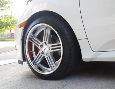 photo 2 Honda Civic custom wheels   18x9.5, ET +38, tire size X R18. x ET