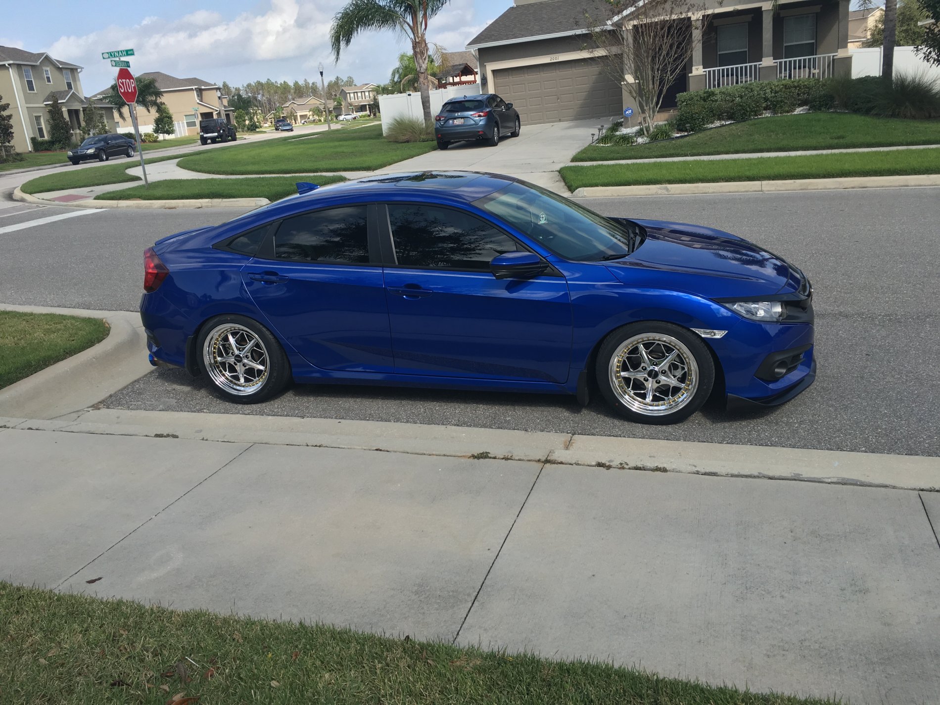 photo 1 Honda Civic custom wheels ARC  AR-02 18x8.5, ET +30, tire size 245/40 R18. 18x9.5 ET+35 255/40 R18