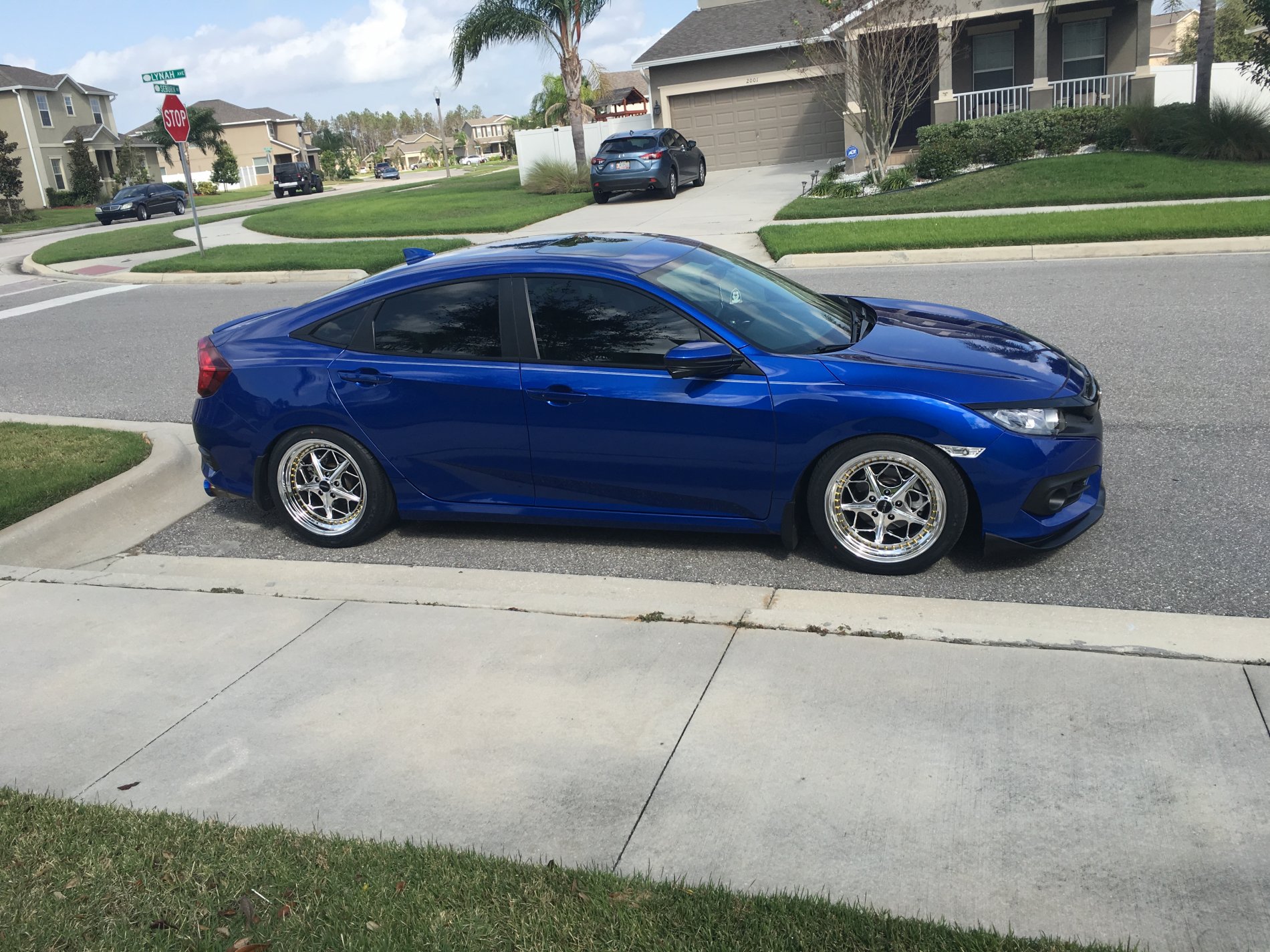 photo 4 Honda Civic custom wheels ARC  AR-02 18x8.5, ET +30, tire size 245/40 R18. 18x9.5 ET+35 255/40 R18