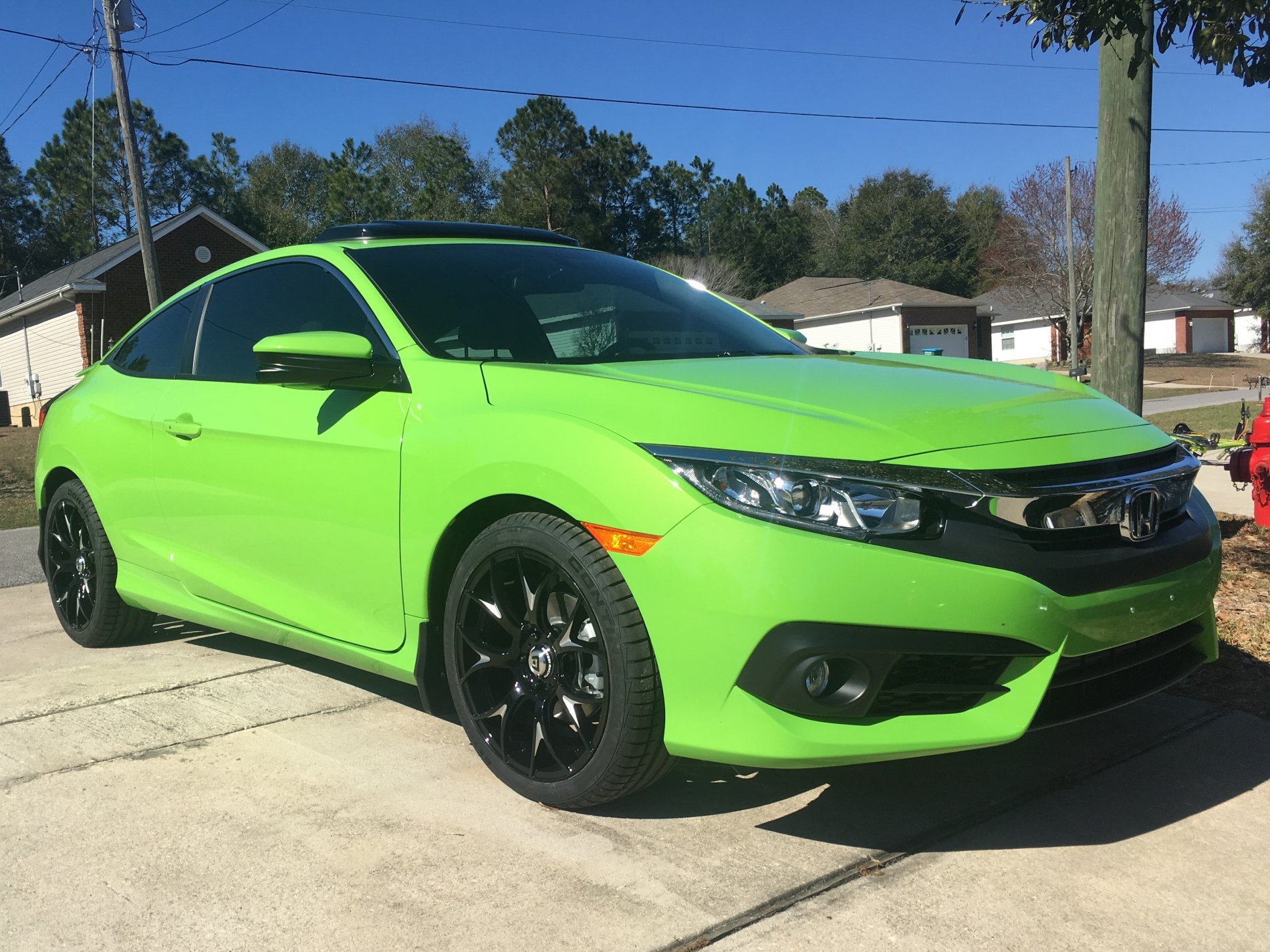 photo 1 Honda Civic custom wheels Motegi  MR126  18x8.0, ET +40, tire size 235/40 R18. x ET