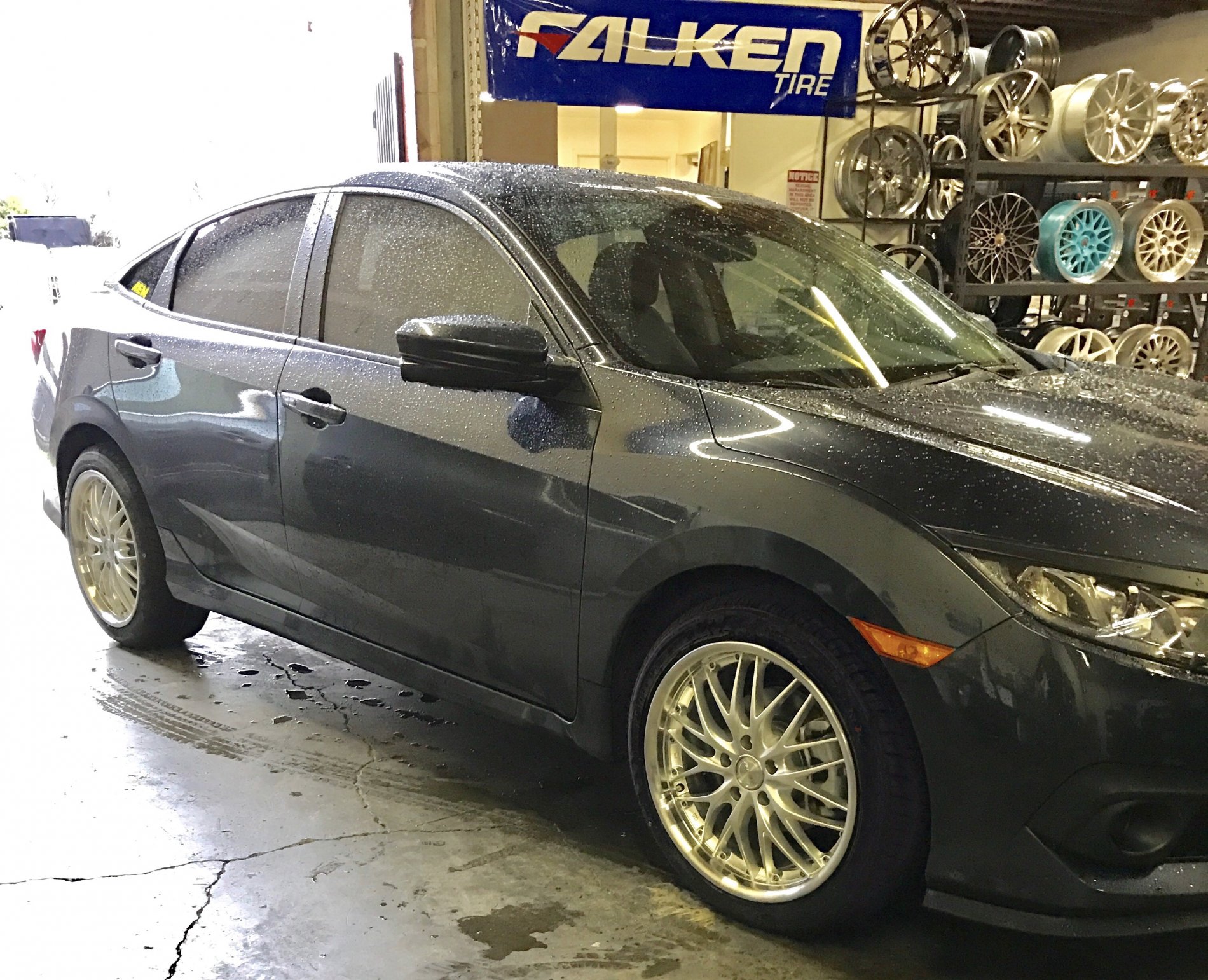 photo 1 Honda Civic custom wheels MRR  GT1  18x8.5, ET +35, tire size 225/45 R18. x ET